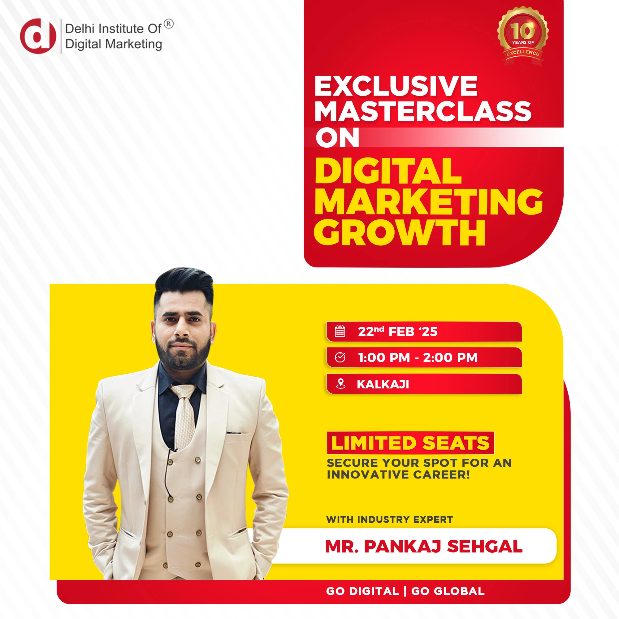 Join the Exclusive Digital Marketing Kalkaji Masterclass to Elevate Your Career!