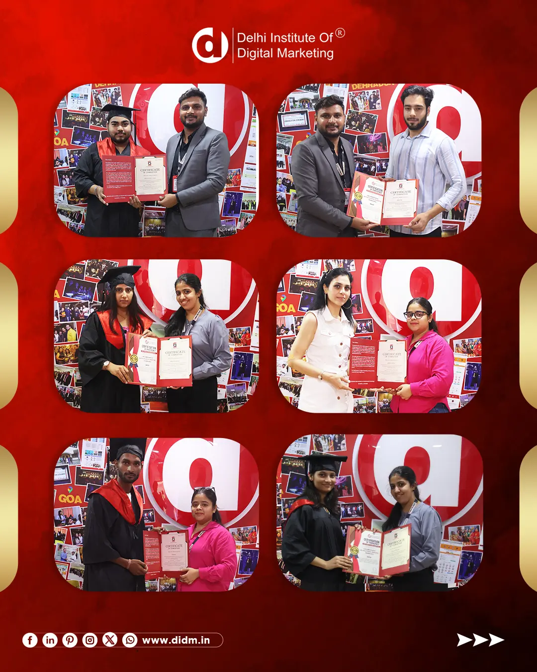 June Convocation ceremony of DIDM