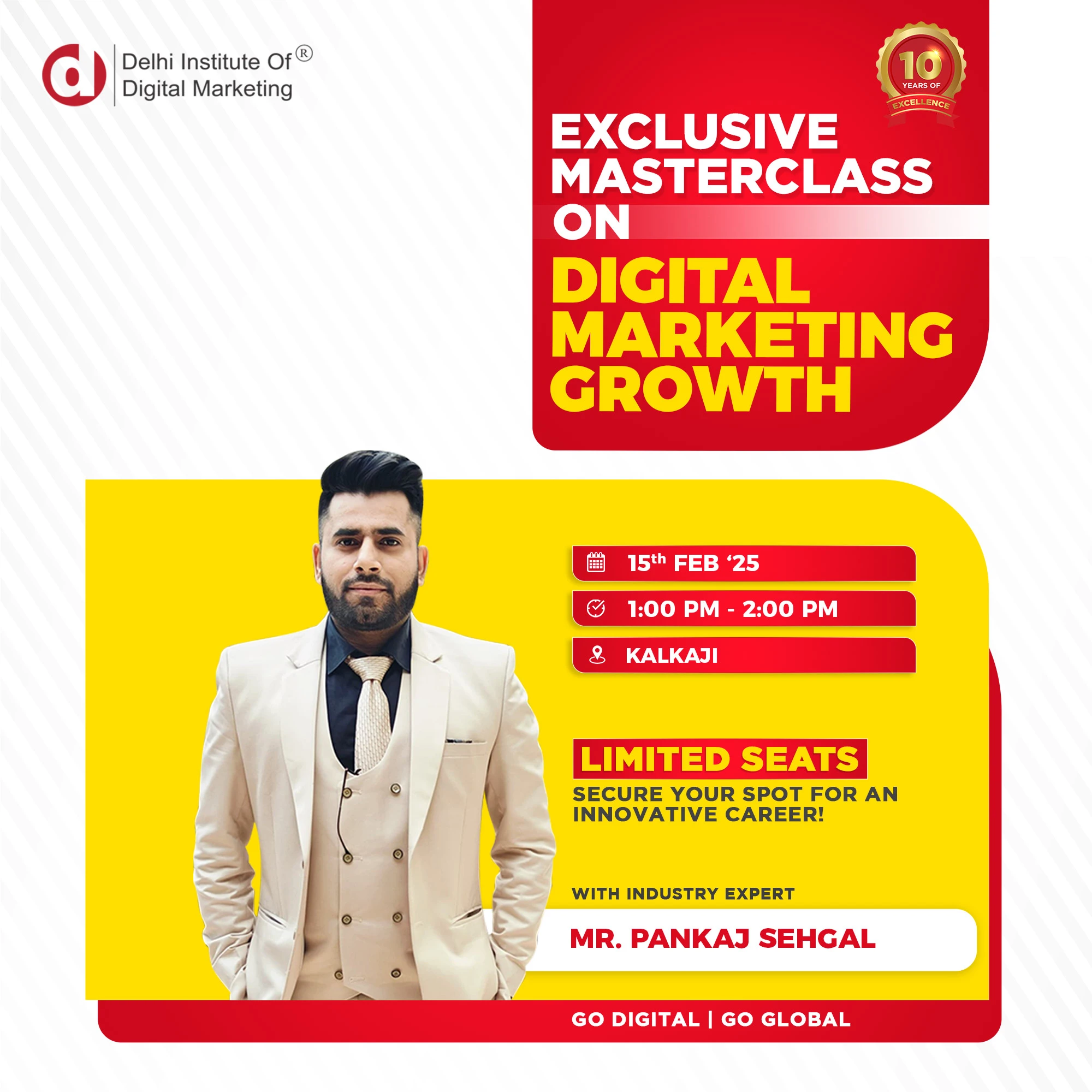 Level Up Your Digital Marketing Skills with DIDM’s Masterclass on Digital Marketing Growth!