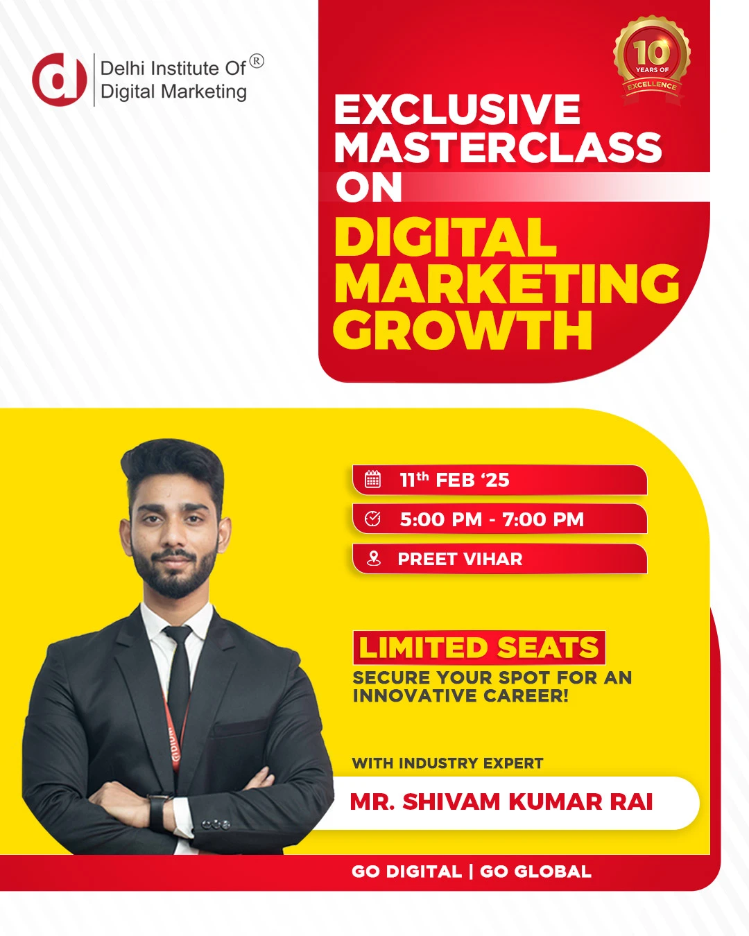 Master Digital Marketing Excellence with DIDM’s Exclusive Masterclass!