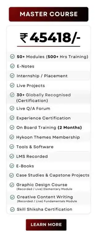 Masters in Digital Marketing Dehradun fee 