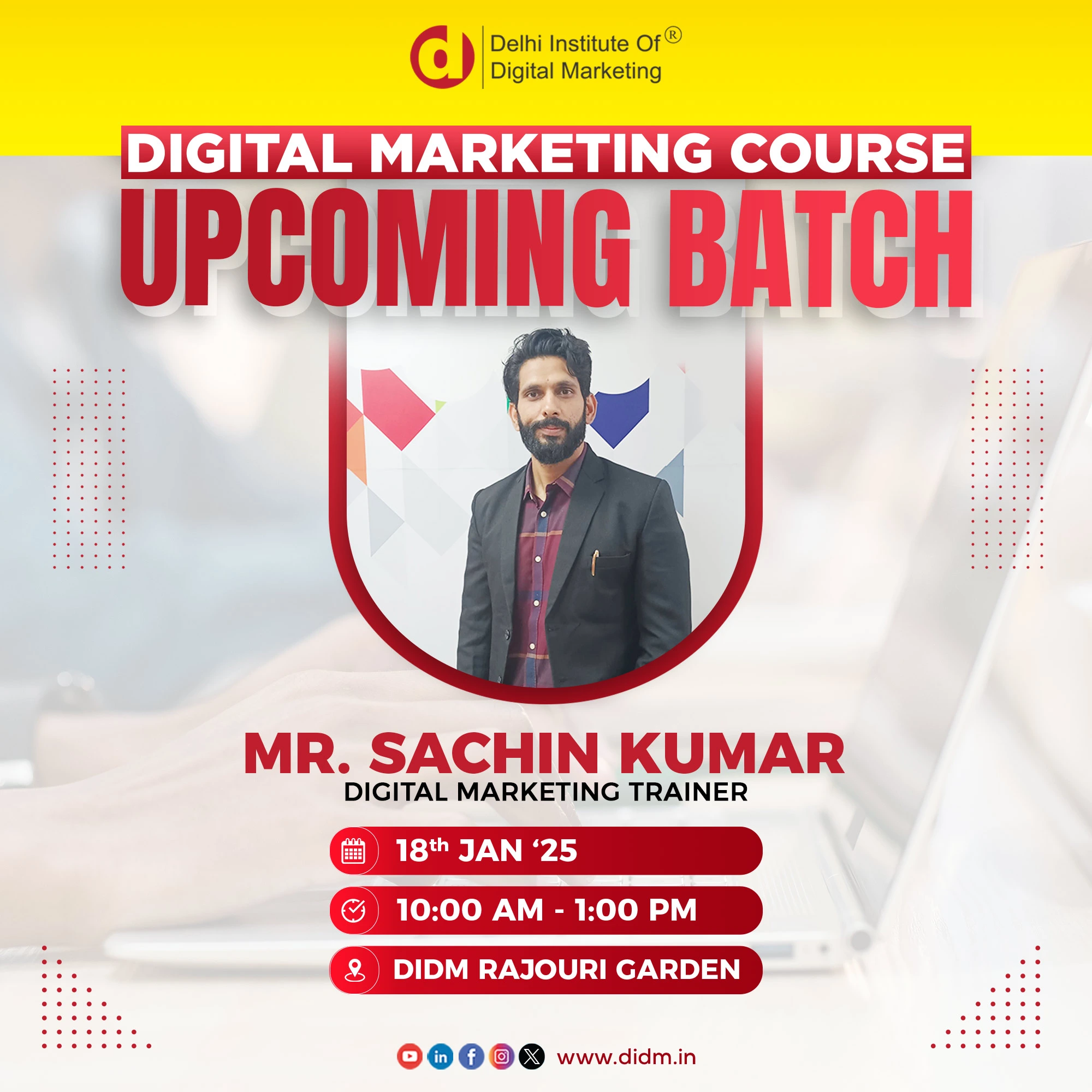 Rajouri garden digital marketing batch