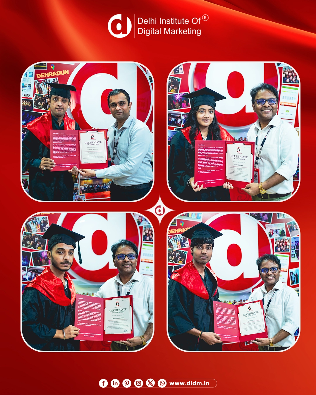 September DIDM Digital marketing Convocation ceremony