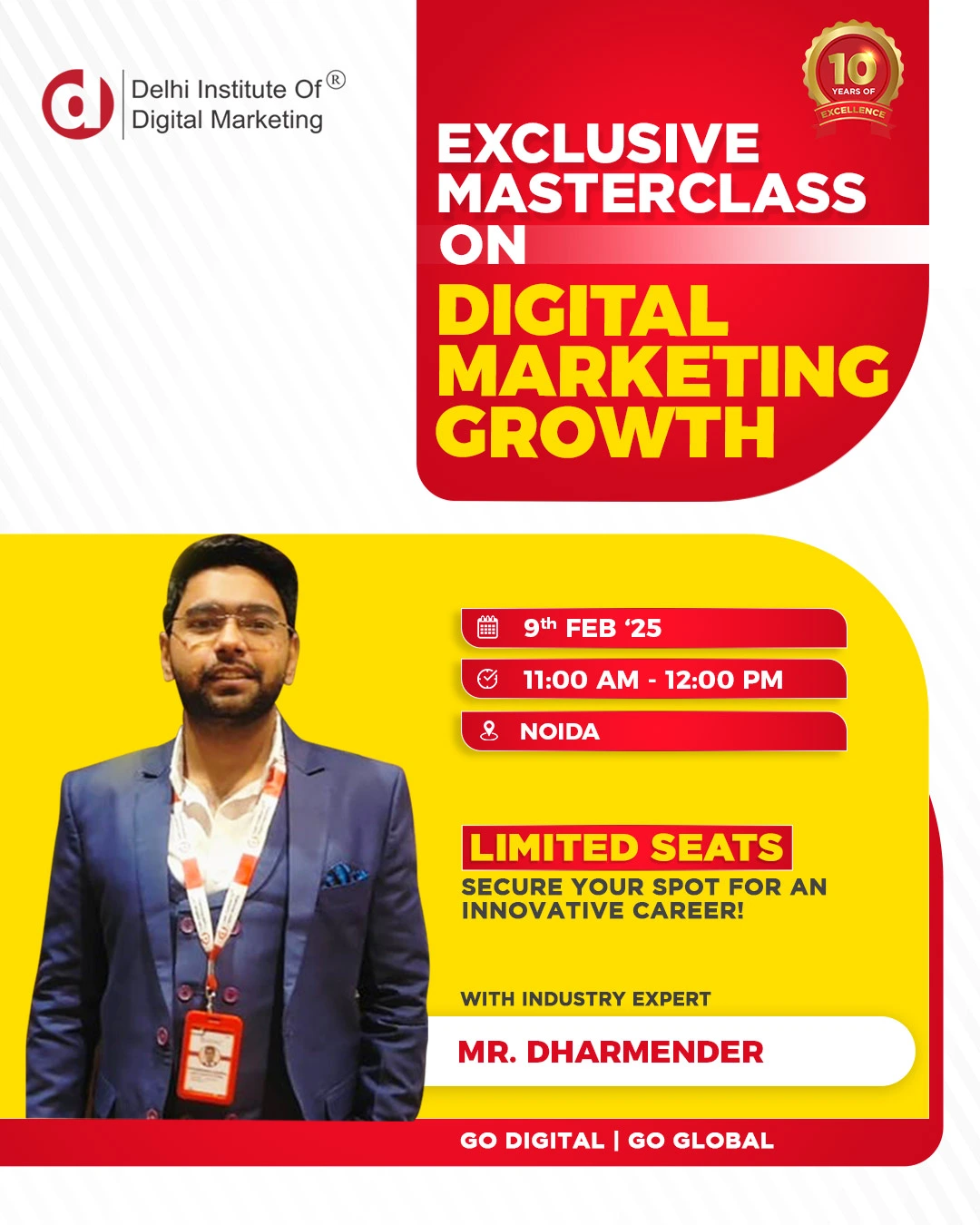 Step Up in Your Digital Career with DIDM’s Digital Marketing Masterclass at Noida!