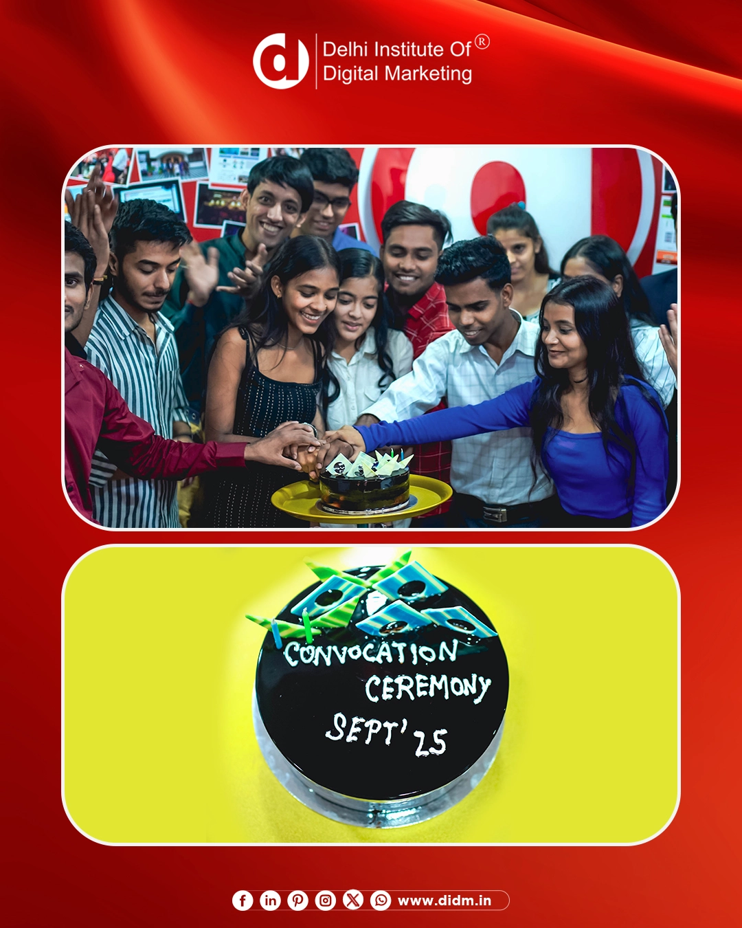 Successful students from DIDM.