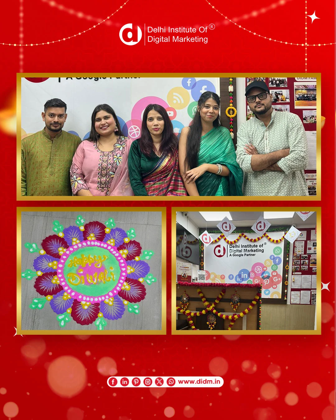 diwali celebrstion at DIDM 2025-2.