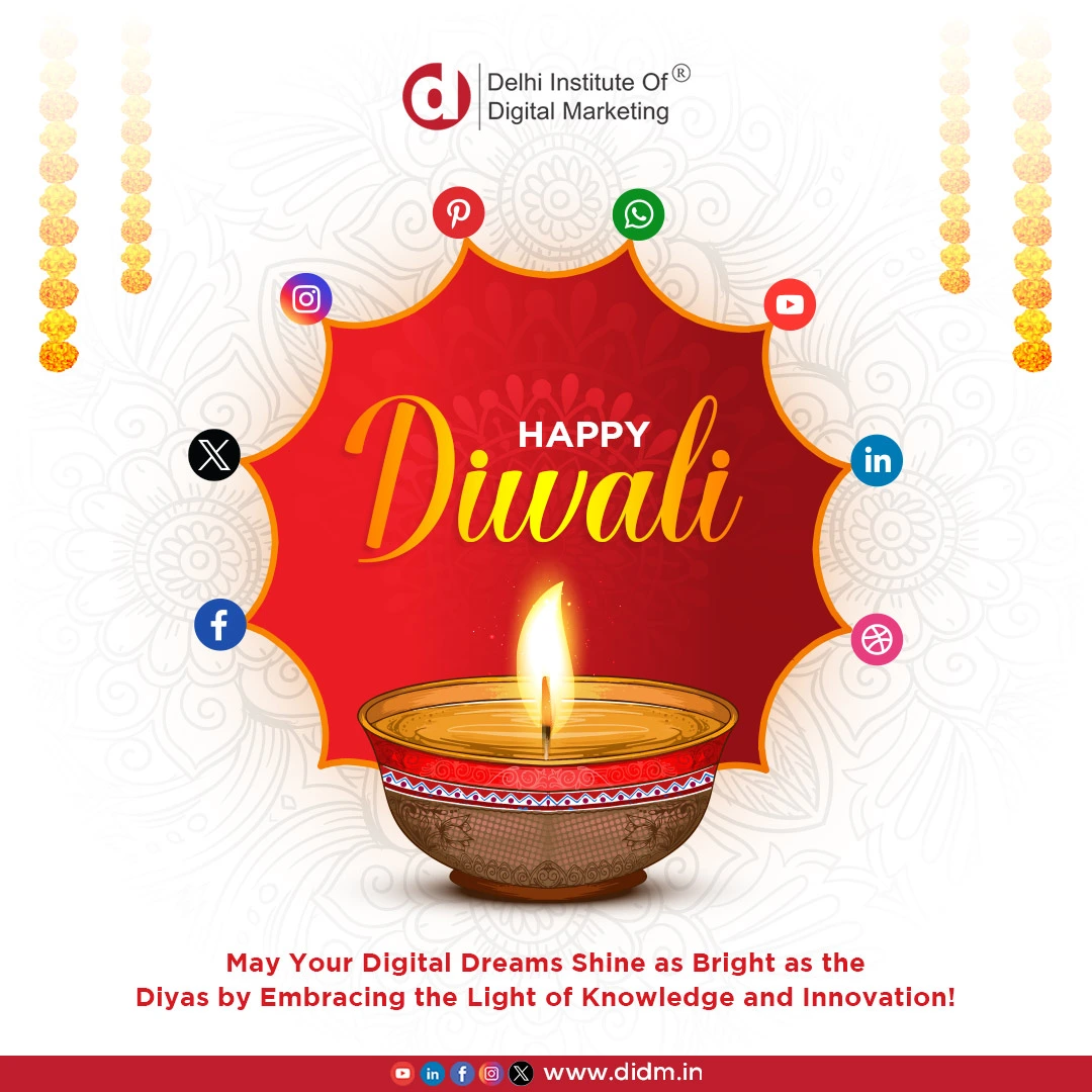 happy diwali from delhi institute of digital marketing