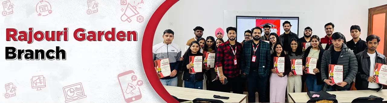 Digital Marketing Course in Rajouri Garden Branch by DIDM
